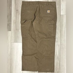 Like New Carhartt Men's Dark Green Carpenter Pants